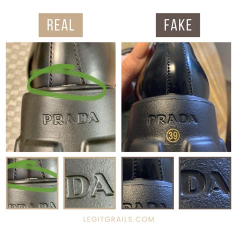 how to tell prada shoes are real